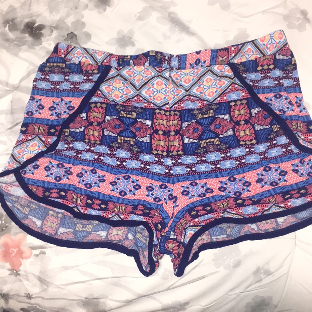 Aztec romper shorts